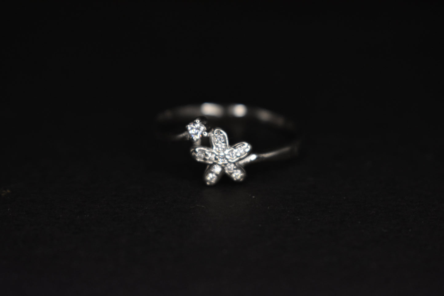 Flower Stone Ring