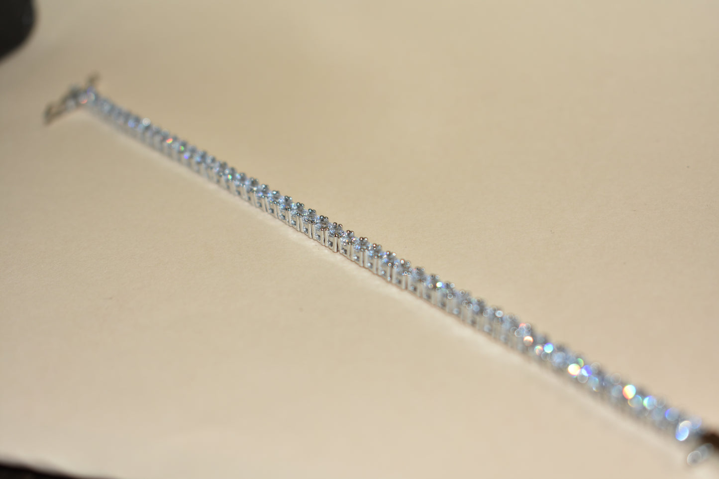 Small Stone Tennis Bracelet