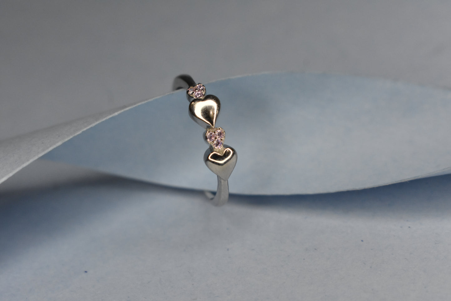 Silver Heart Ring