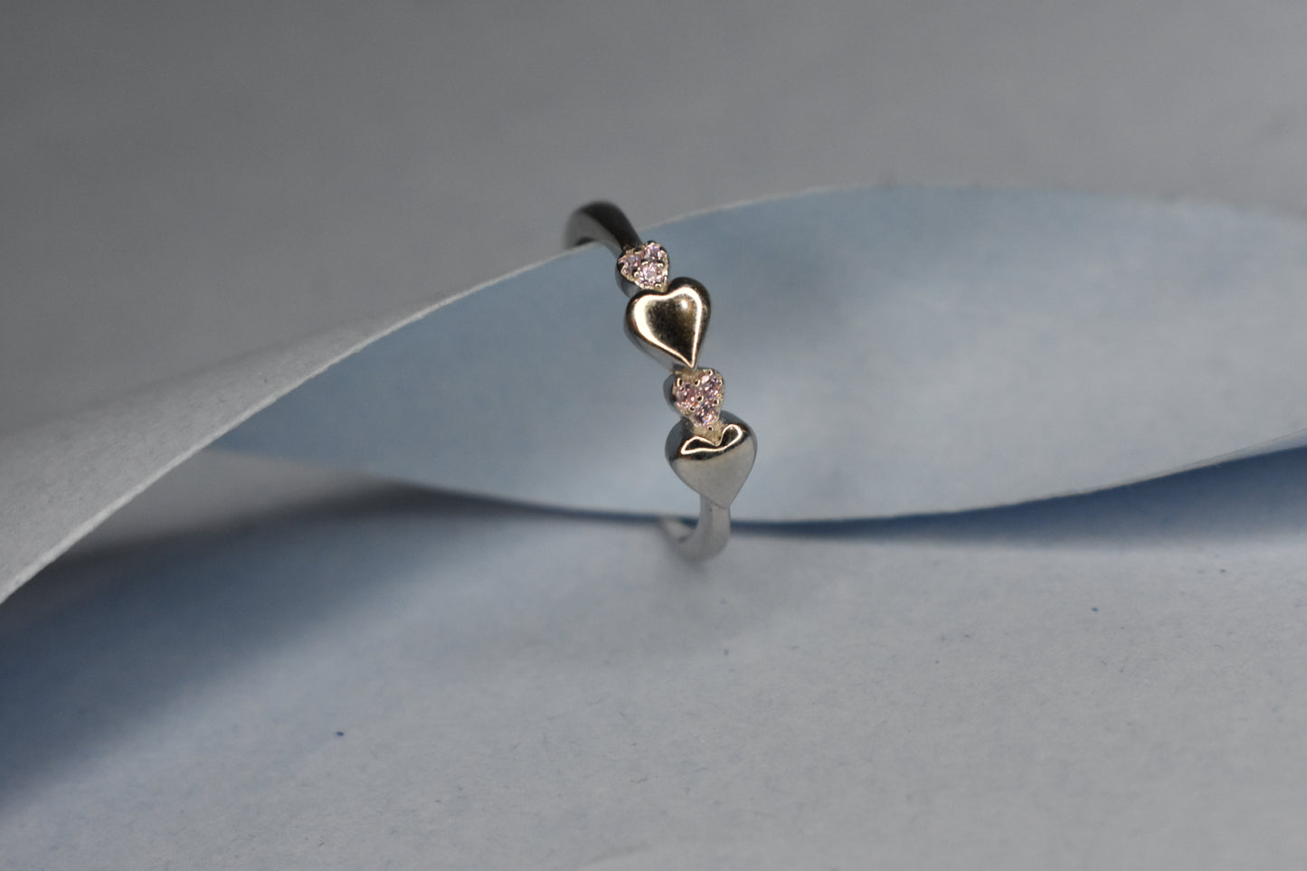 Silver Heart Ring