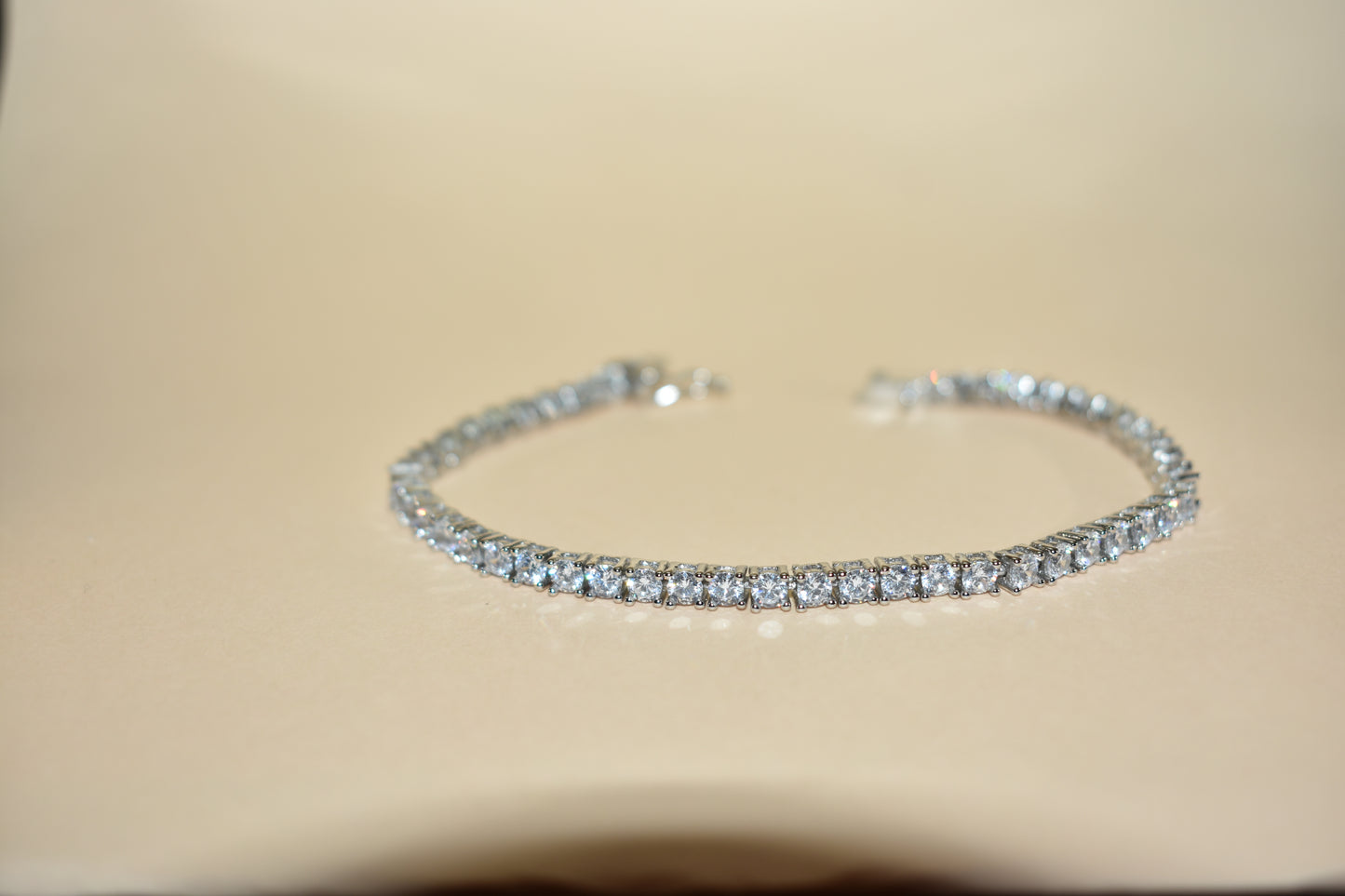 Small Stone Tennis Bracelet
