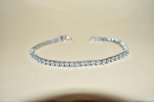 Small Stone Tennis Bracelet