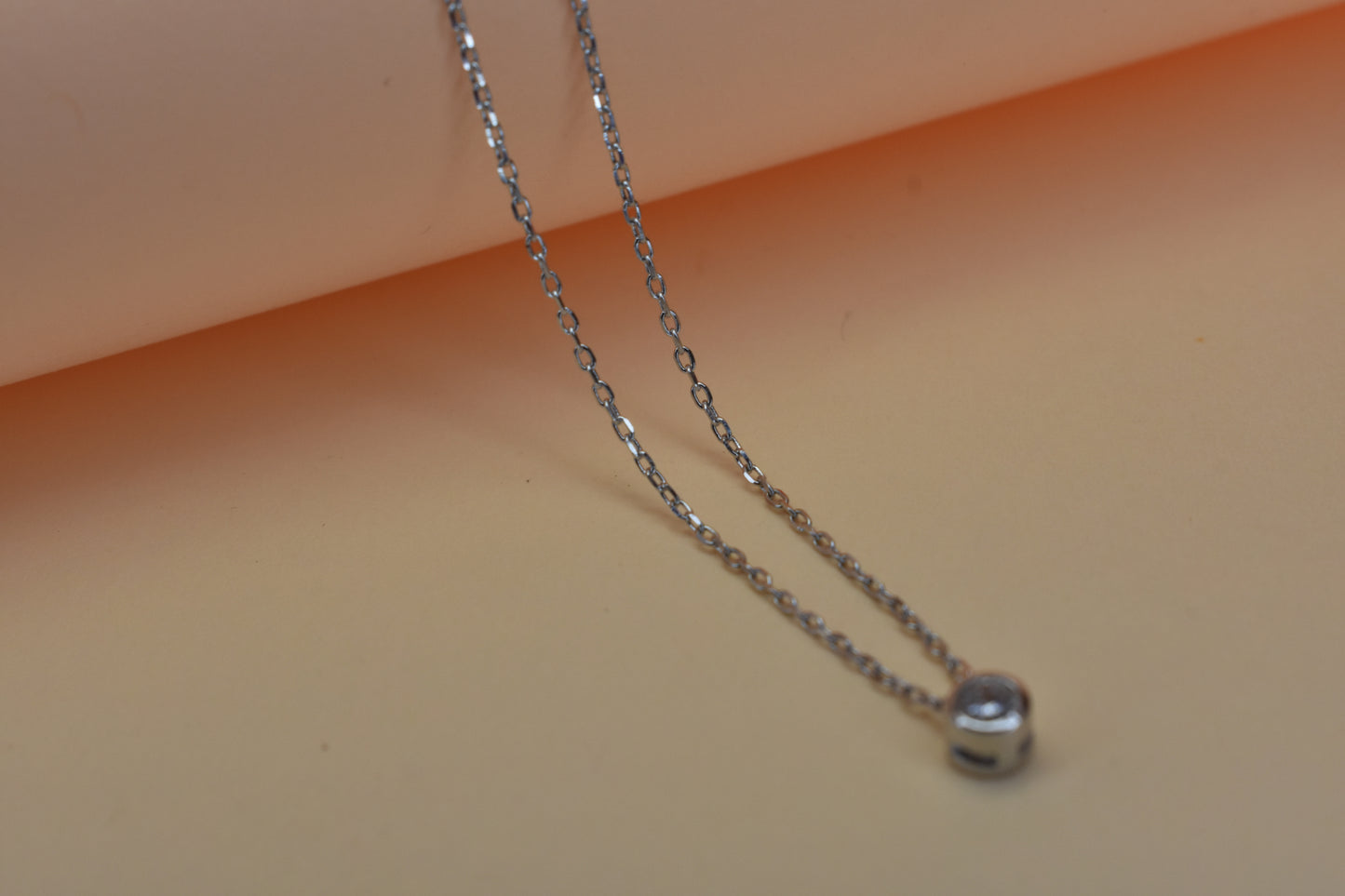 Little Stone Chain Necklace