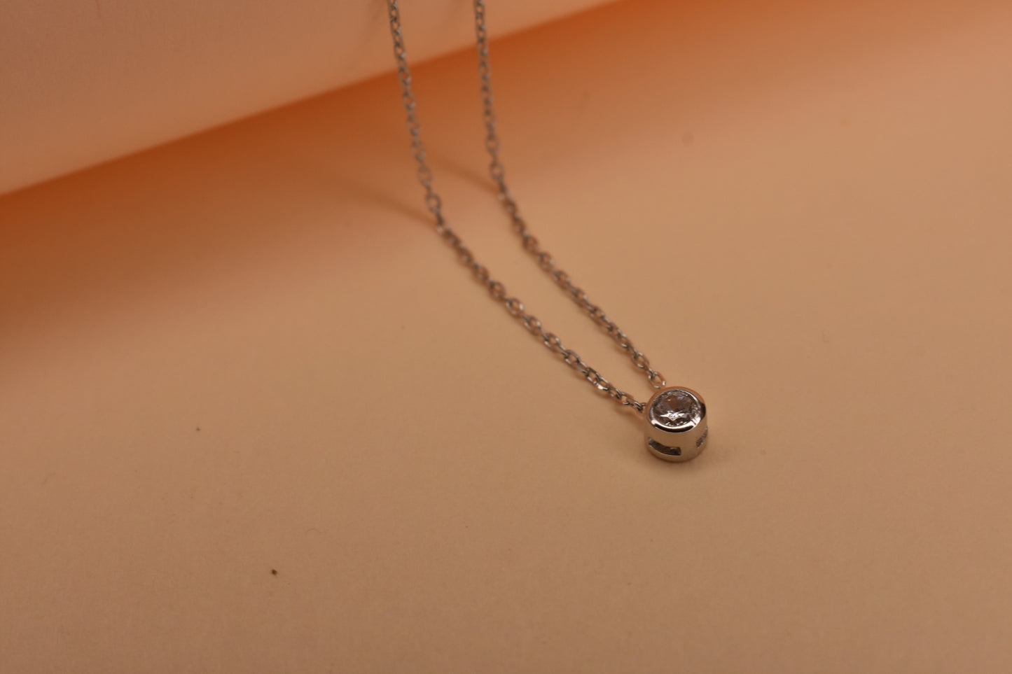 Little Stone Chain Necklace