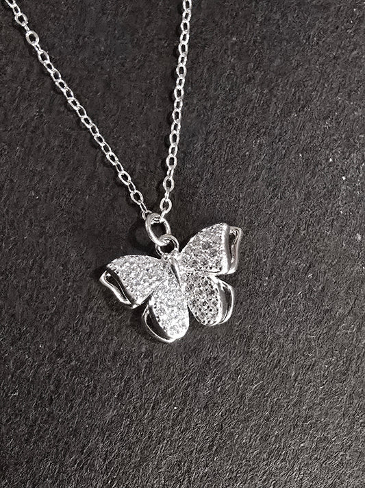 Butterfly Pendant Chain