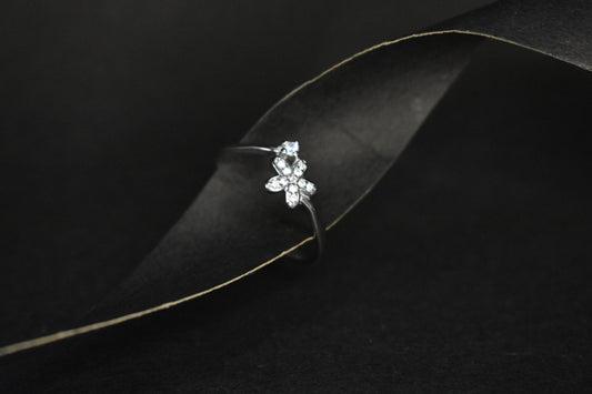 Flower Stone Ring
