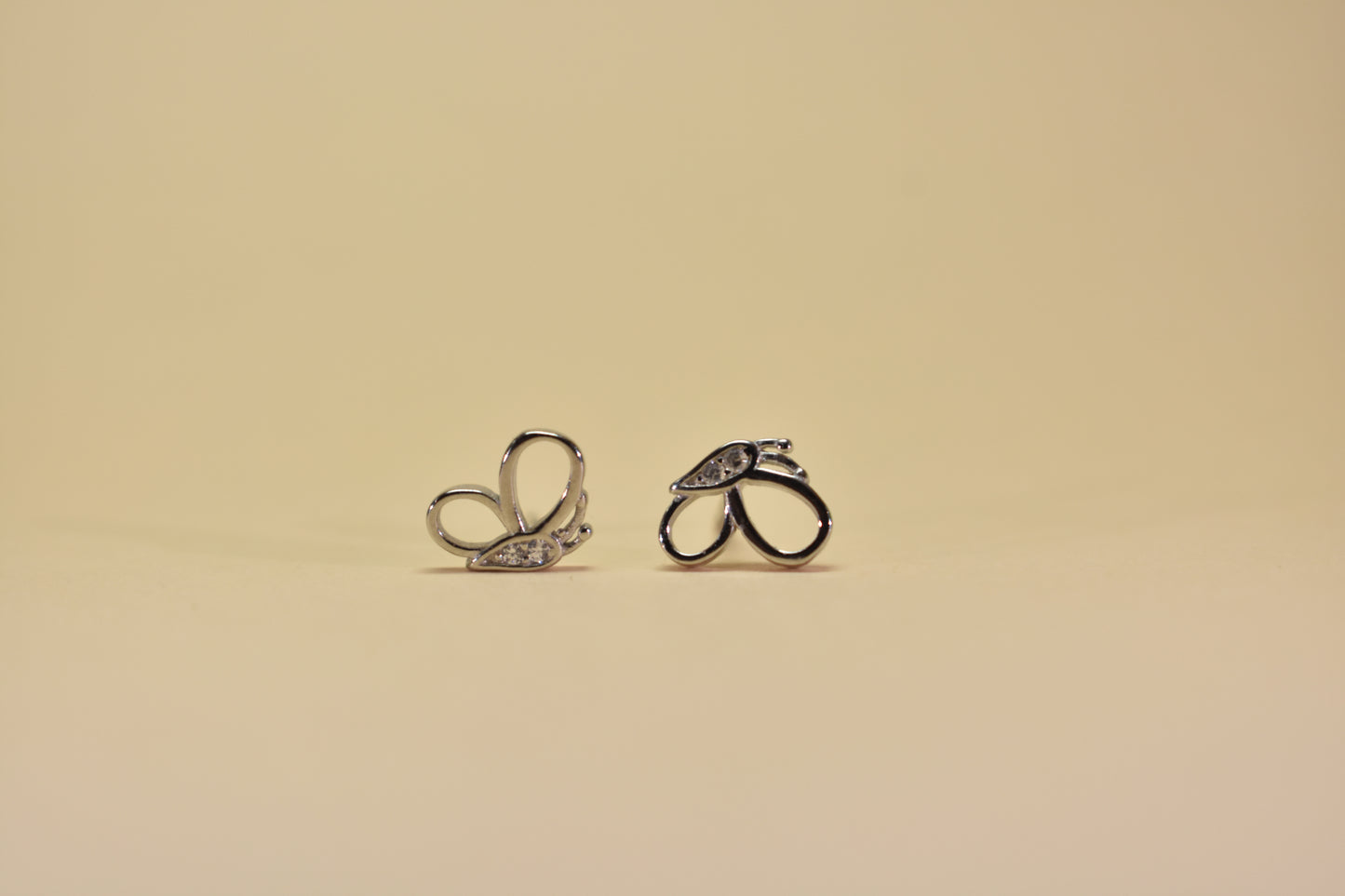 Half Butterfly Earrings