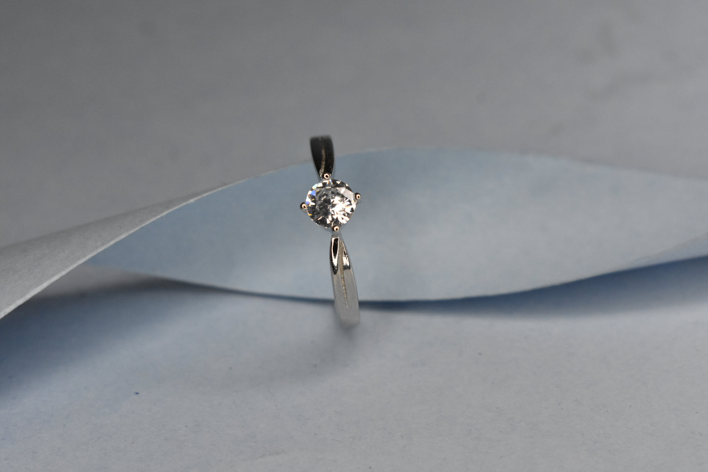 Single Stone Solitaire Ring