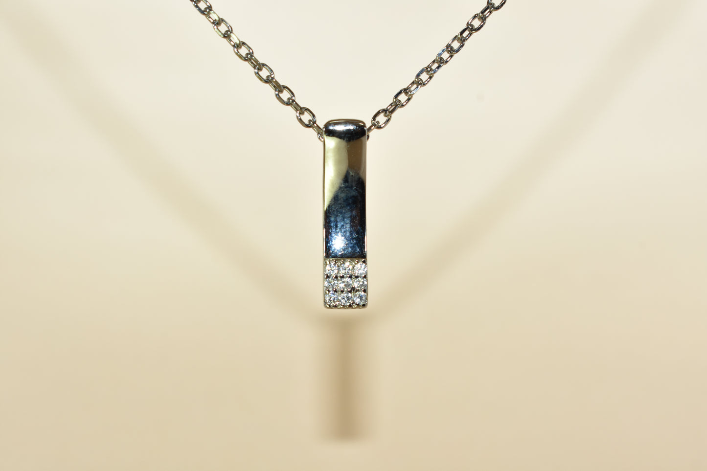 Rectangle Pendant Chain