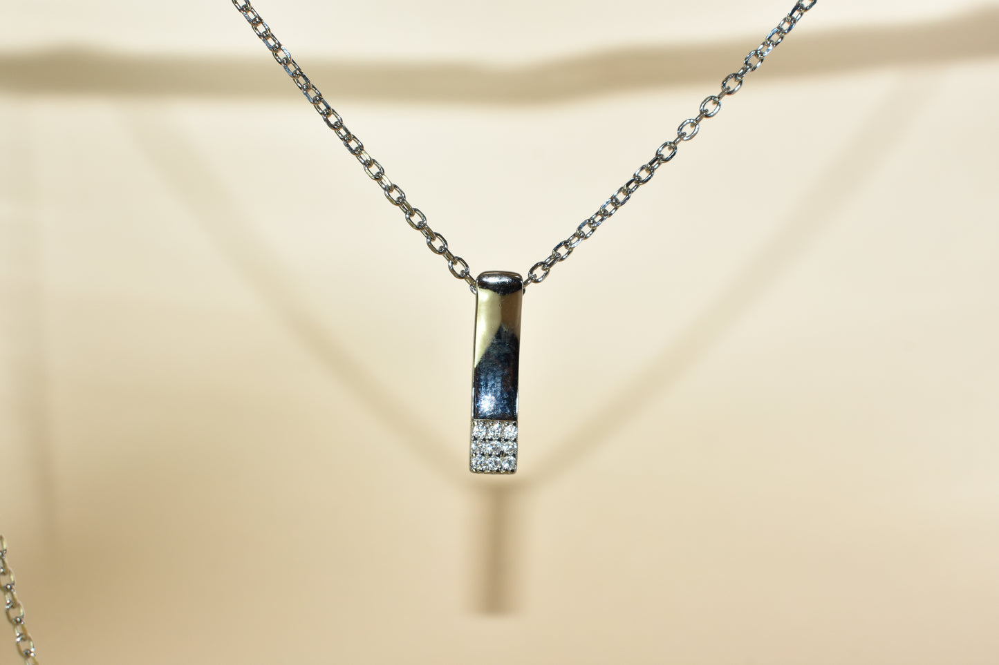 Rectangle Pendant Chain