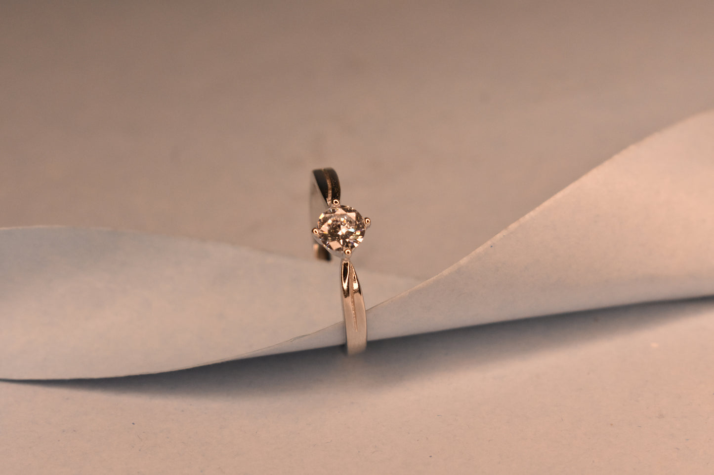 Single Stone Solitaire Ring