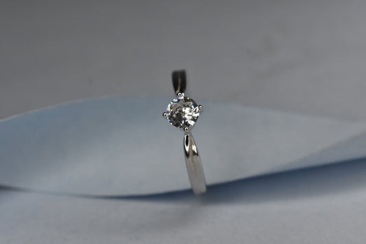 Single Stone Solitaire Ring