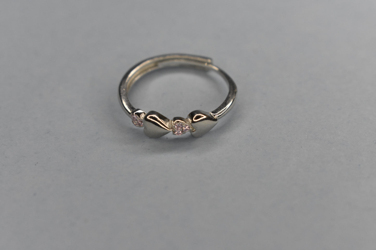 Silver Heart Ring