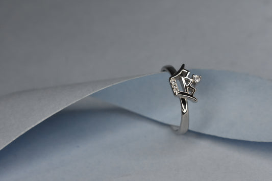 Silver Crown Ring