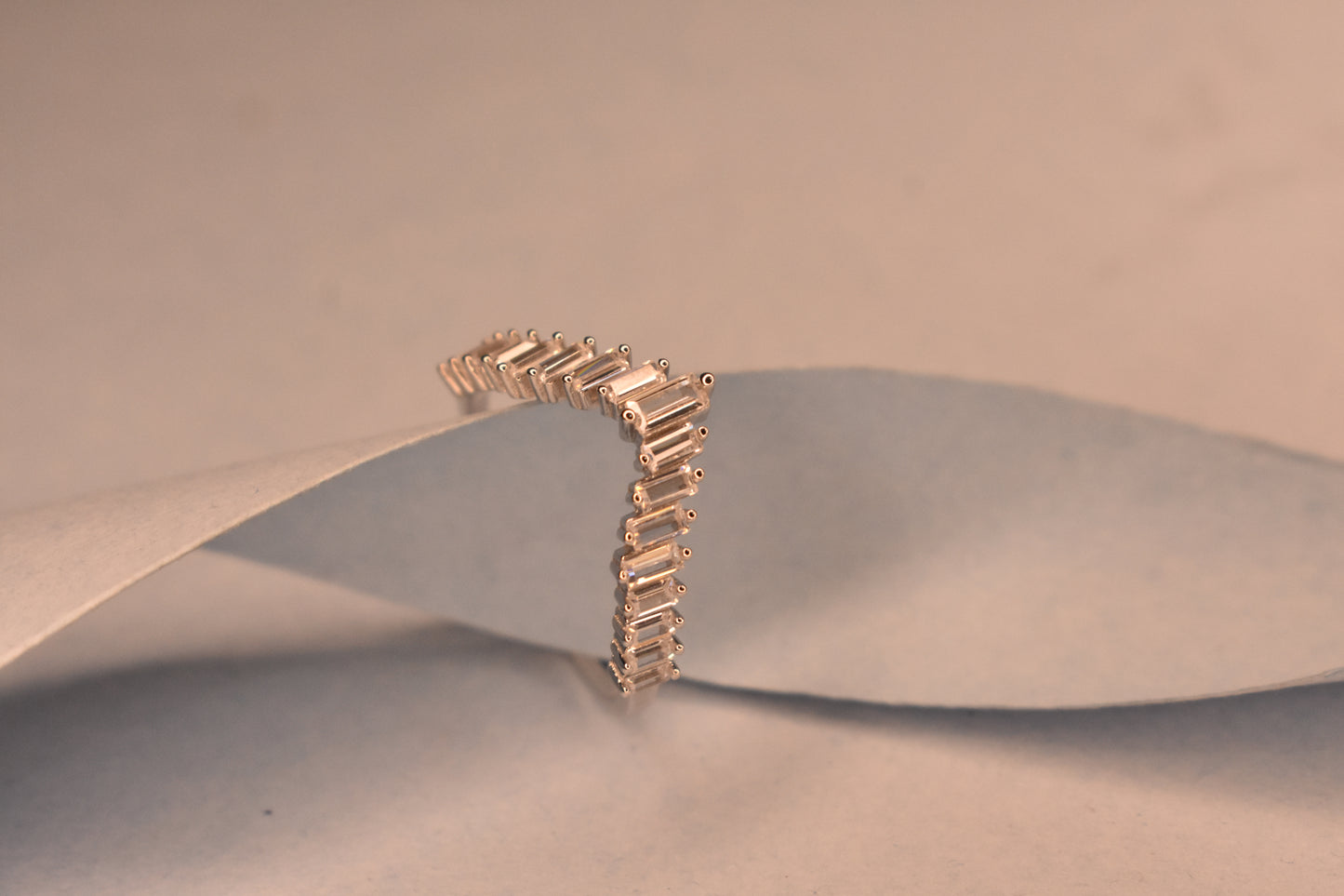 Zircon Studded Ring