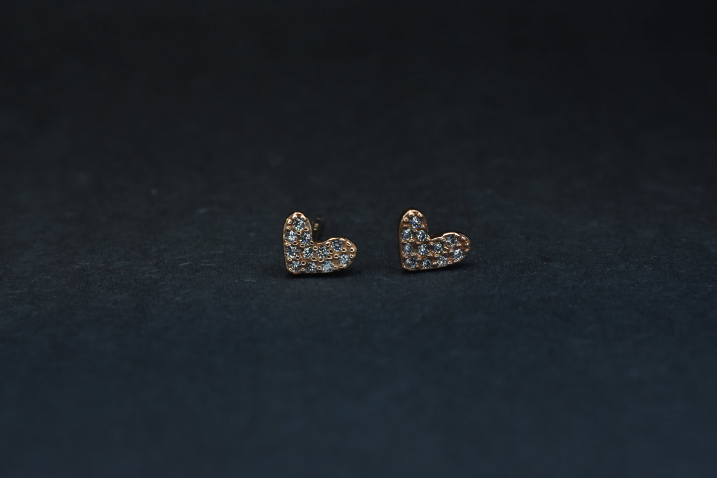 Tiny Heart Italian Stud Earring