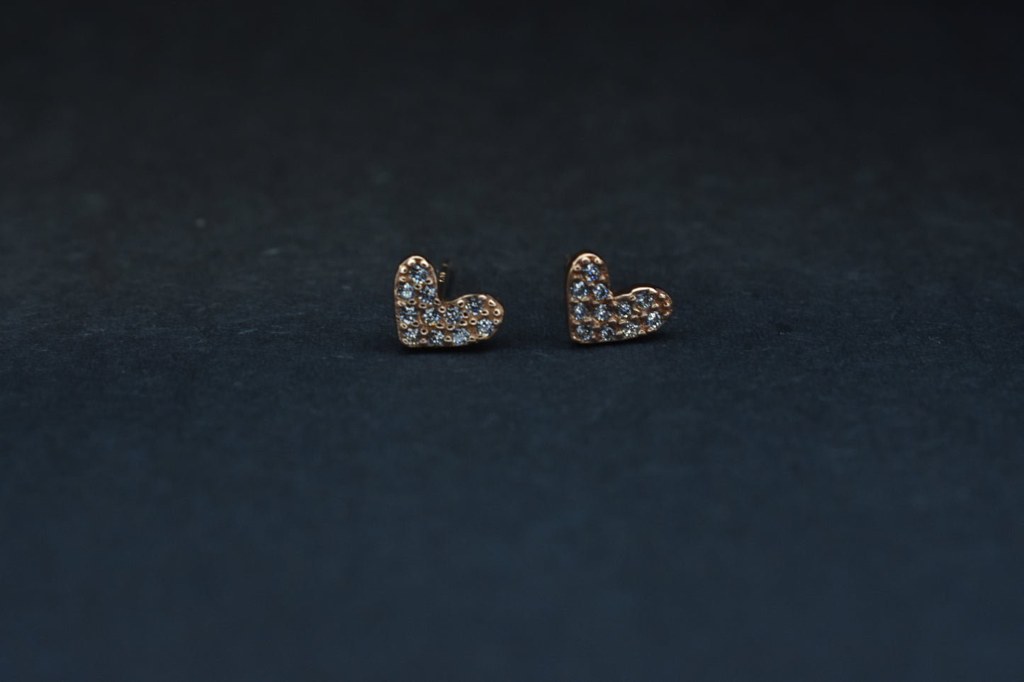 Tiny Heart Italian Stud Earring