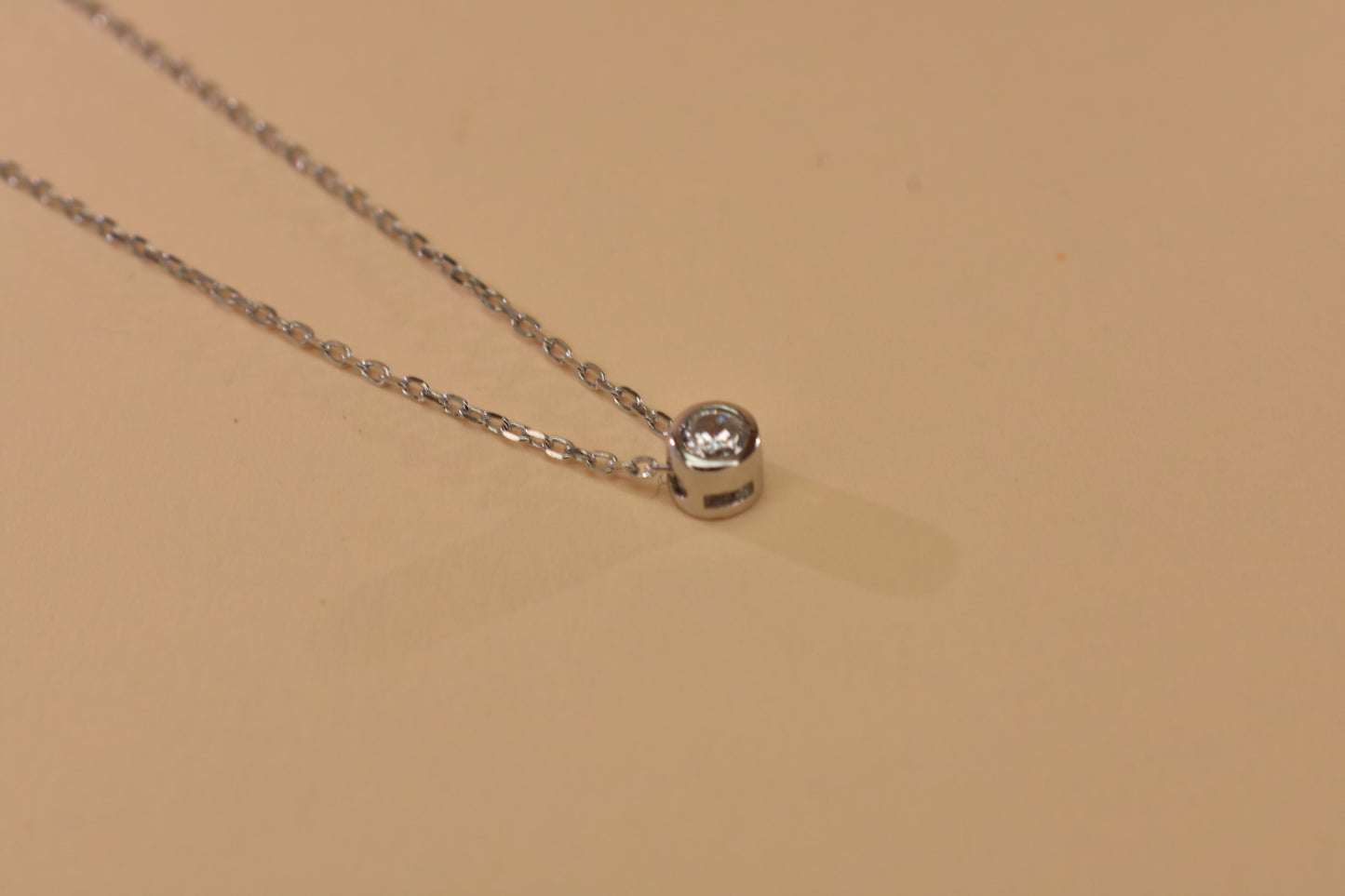 Little Stone Chain Necklace