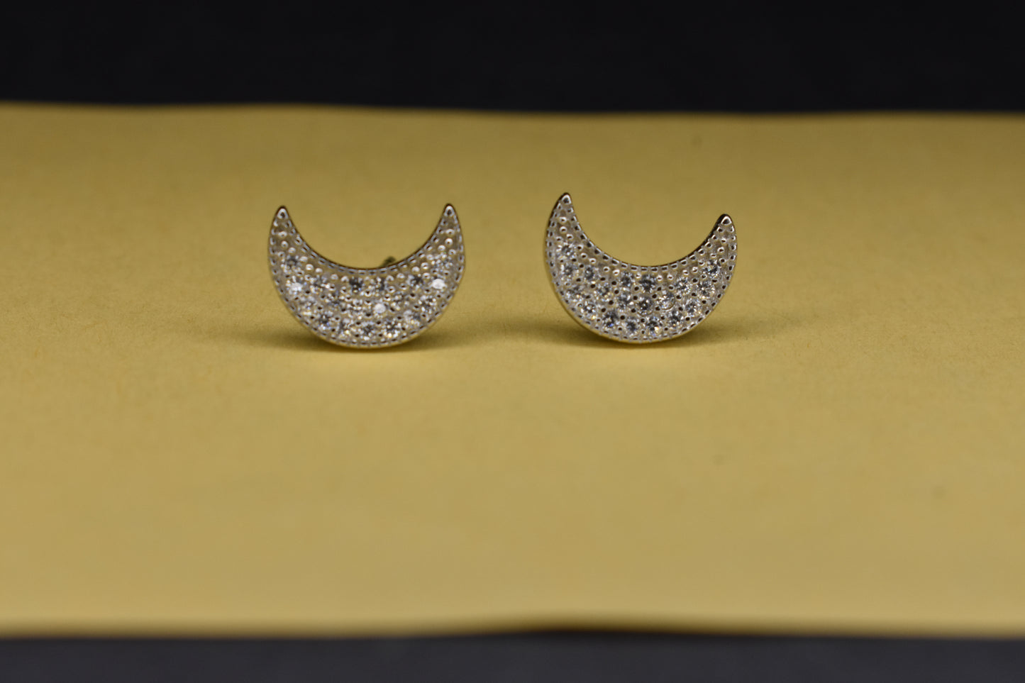 Italian Moon Earring