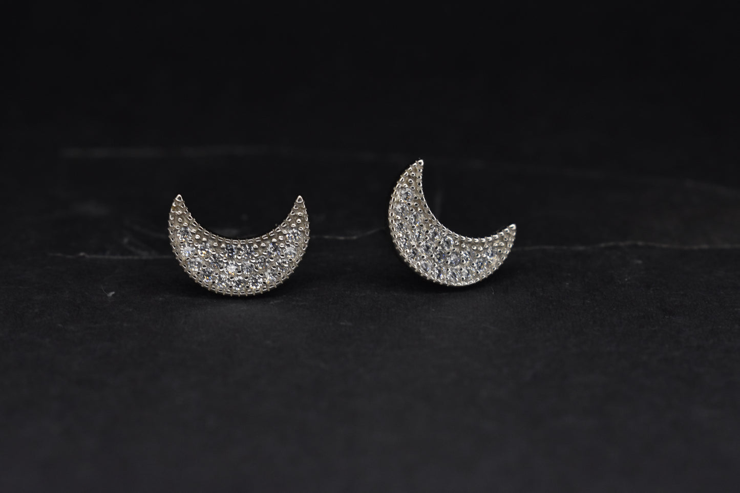 Italian Moon Earring